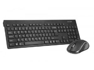 Клавиатура за компютър Delux Wireless Keyboard + Mouse Combo KA180G+M391GX
